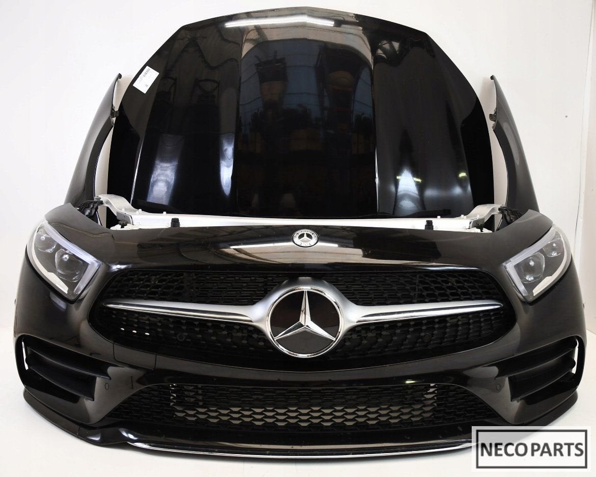 MERCEDES CLS 257 MOTORKAP BUMPER 197 ORIGINEEL LEVERBAAR!!!, Gebruikt, -, Ophalen of Verzenden, Spatbord