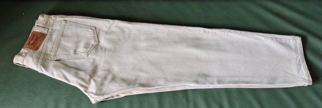 Levi's Jeans, W36 - W38 (confectie 52/54), Wit, Ophalen of Verzenden, Gedragen