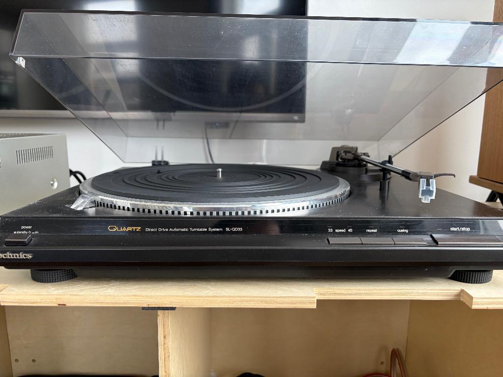 Technics SL-QD33 platenspeler, Ophalen, Gebruikt, Automatisch, Platenspeler