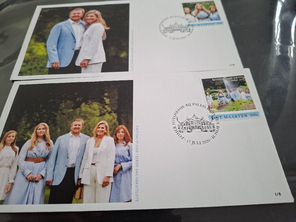 Foto,s koninklijk gezin, Ophalen, Zo goed als nieuw, Nederland, Kaart, Foto of Prent