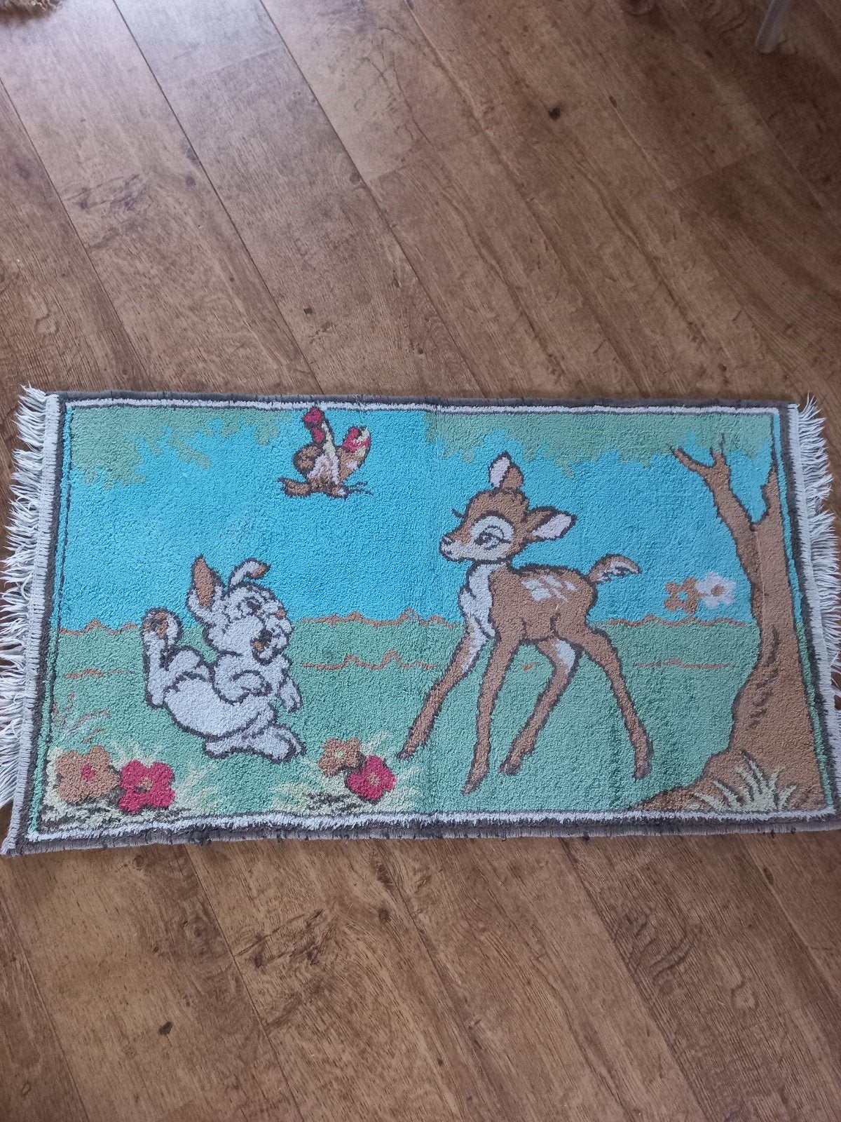 vinted  bambie vloer kleedje jaren '60, Antiek en Kunst, Ophalen