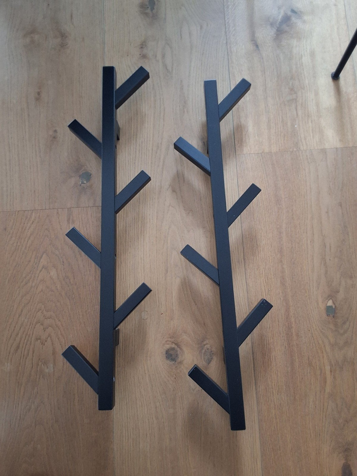 ikea wandkapstok Tjusis 2 stuks, Ophalen, Hout, Wandkapstok, Minder dan 100 cm