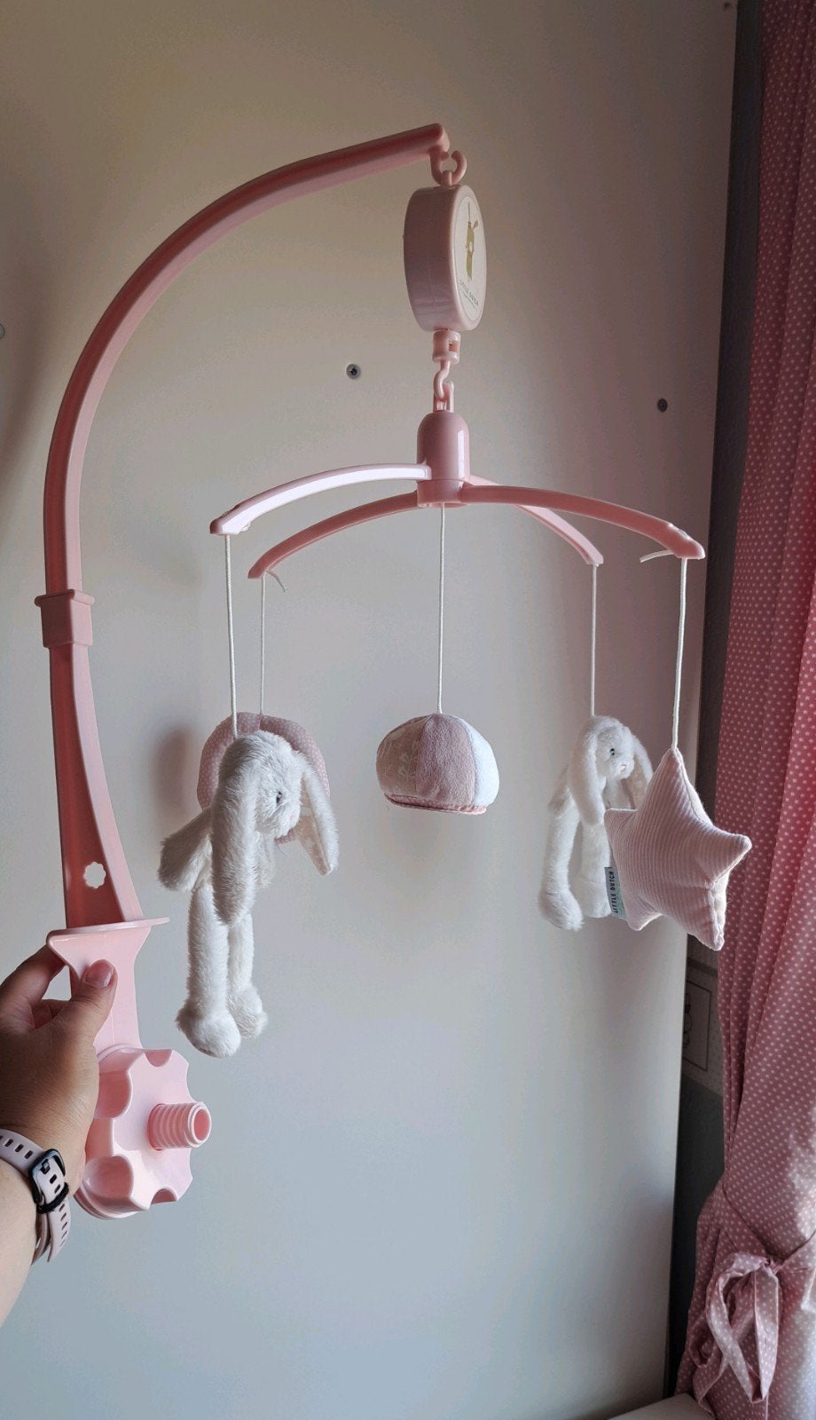 Little Dutch Muziekmobiel Roze Konijntjes, Kinderen en Baby's, Speelgoed | Babyspeelgoed, Ophalen of Verzenden, Zo goed als nieuw
