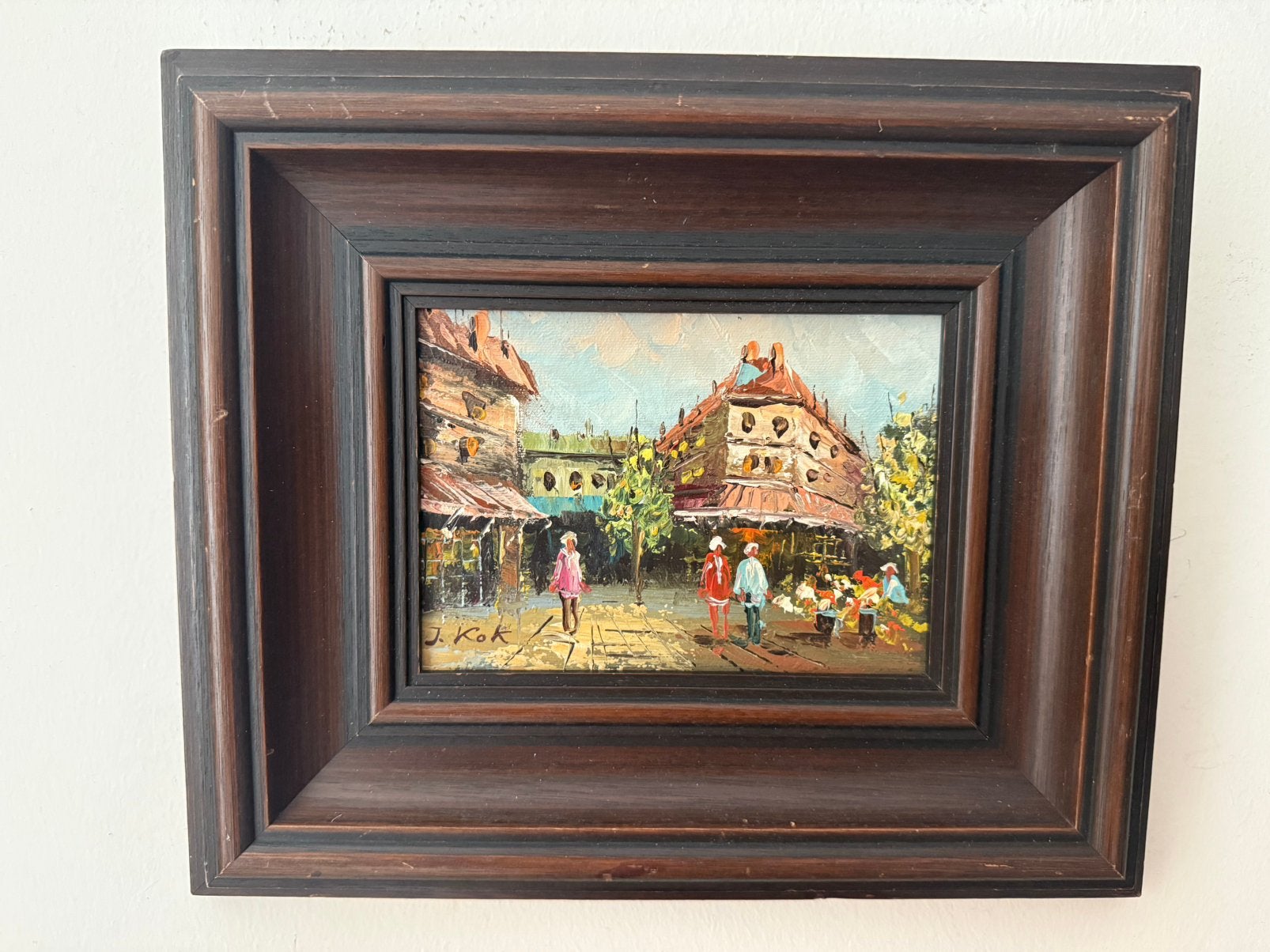 schilderij van J Kok, Ophalen of Verzenden
