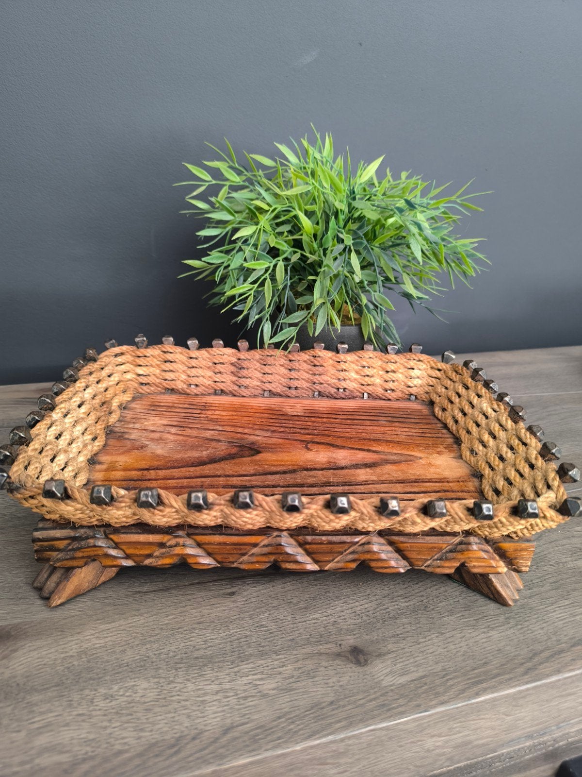 te koop: decoratie, Huis en Inrichting, Ophalen, Rechthoekig, Riet