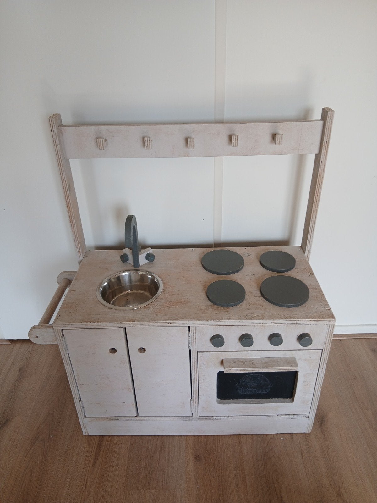 Speelgoedkeuken hout, Ophalen, Gebruikt, Hout, Speelkeuken