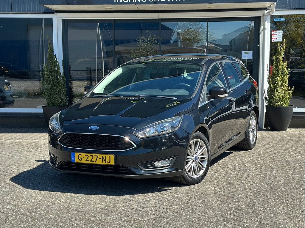 Ford Focus Wagon 1.0 Lease Edition / Airco / Lage km stand, Auto's, 125 pk, Gebruikt, Euro 6, Electronic Stability Program (ESP)