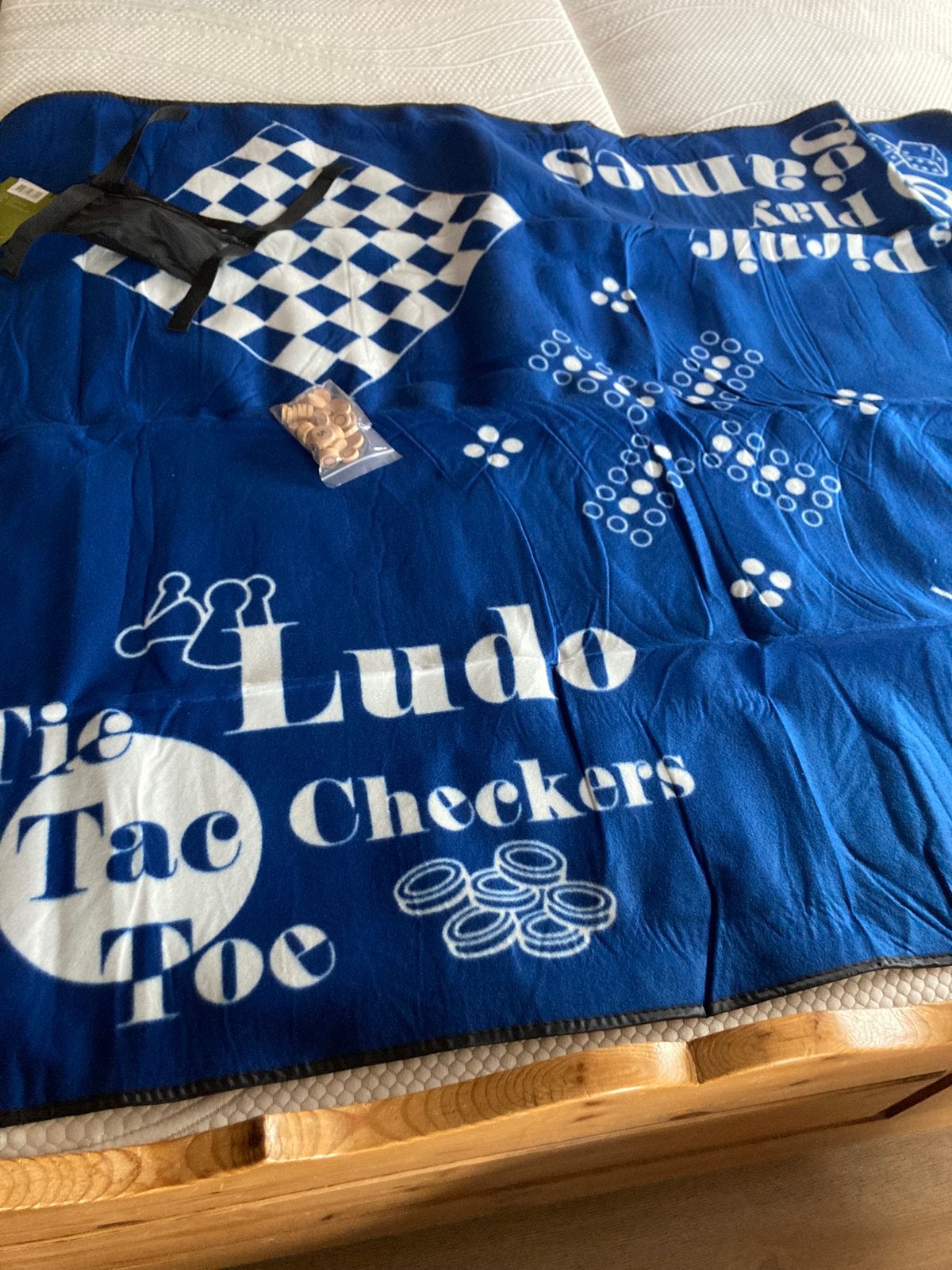 Plaid met waterdichte onderkant, Hobby en Vrije tijd, Picknickmanden, Ophalen of Verzenden, Nieuw