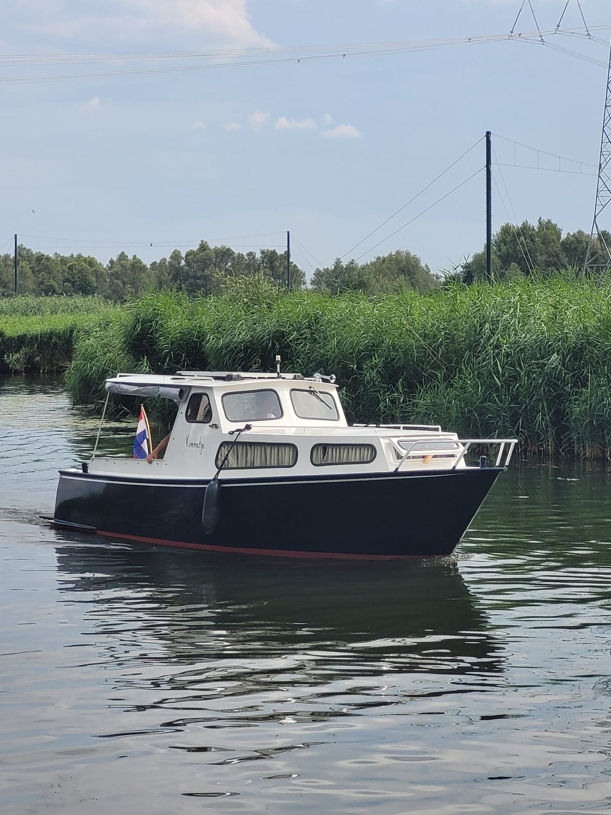 Peereboom 660 kajuitboot motorboot, Ophalen, Gebruikt, Interieur en Kussens