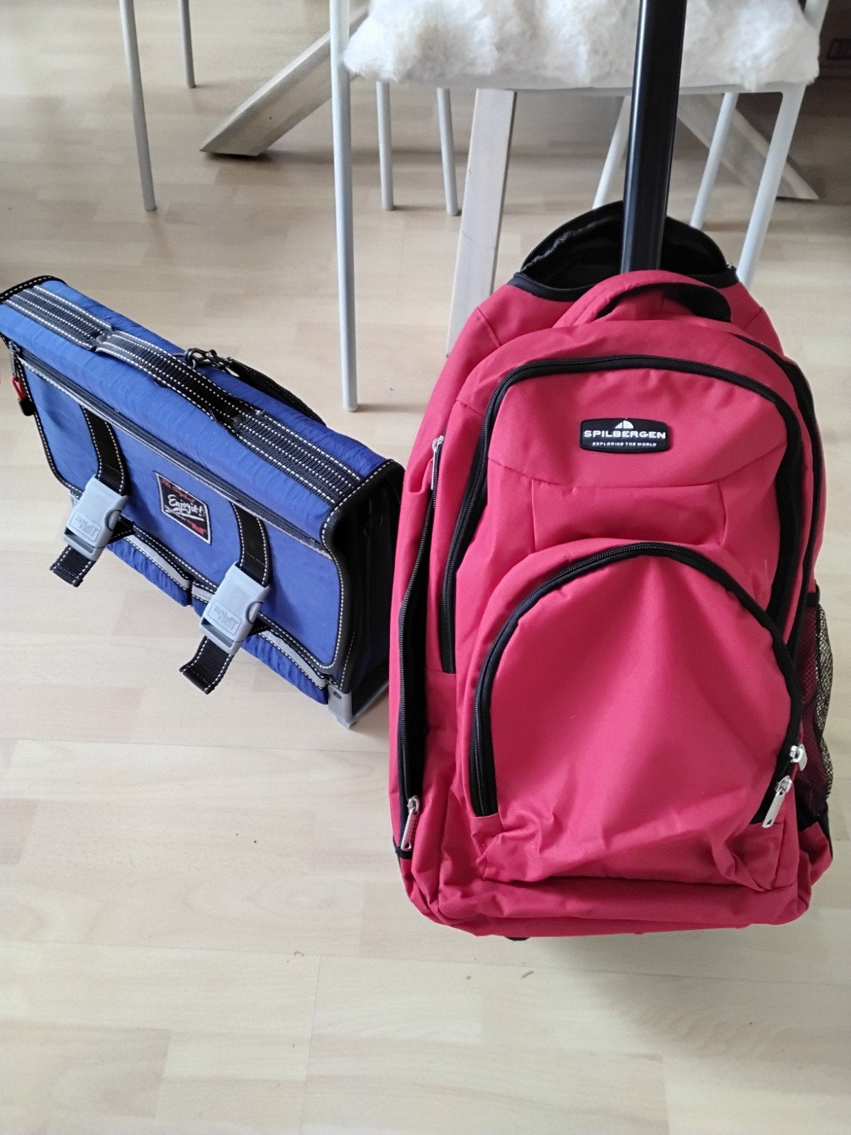 backpack koffers, Sieraden, Tassen en Uiterlijk, Ophalen, Overige materialen, Wieltjes, Minder dan 50 cm