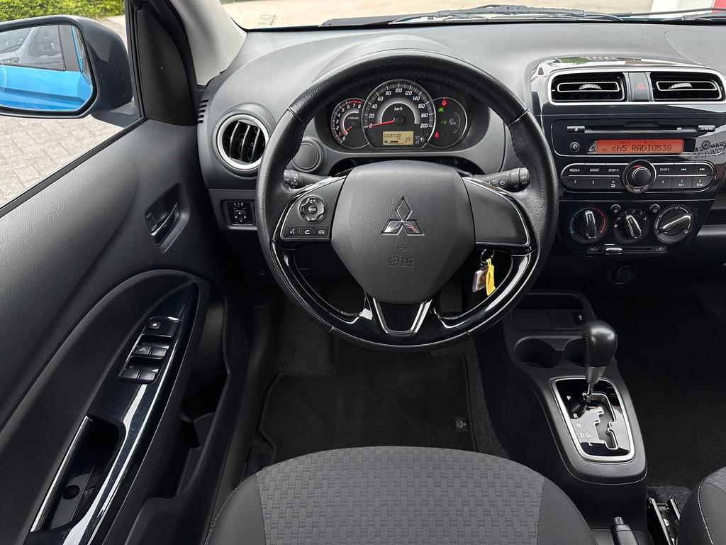Mitsubishi Space Star 1.0 Intense Automaat|Elektrische ramen, Gebruikt, Euro 6, 840 kg, Blauw
