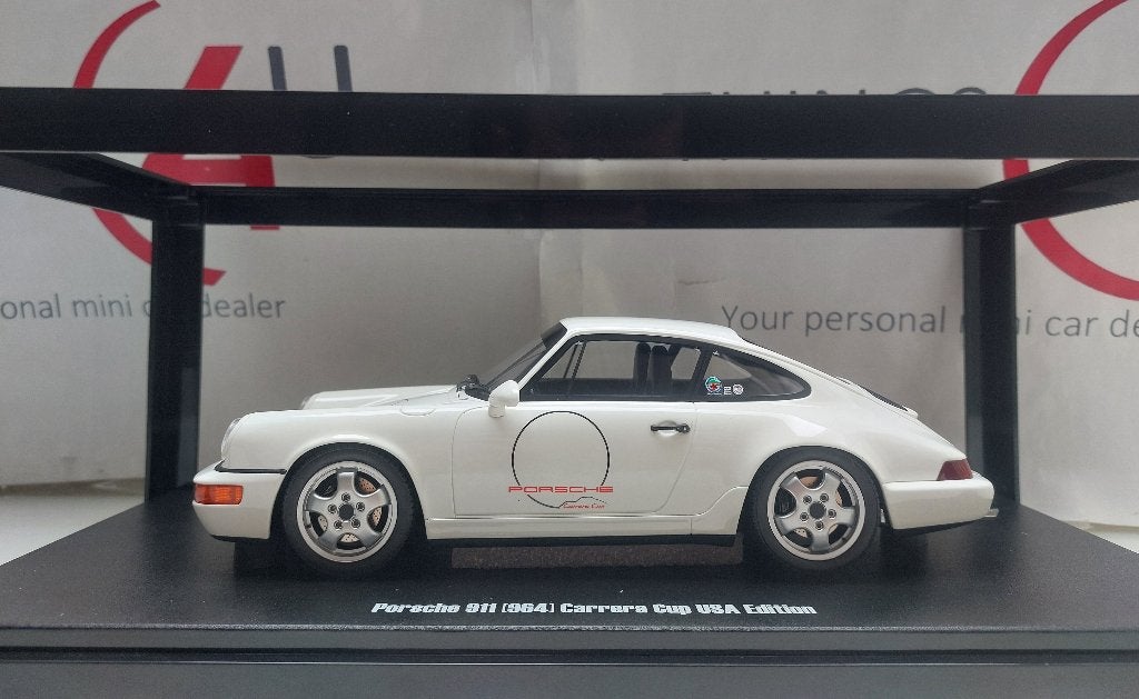 GT Spirit 1:18 Porsche 911 (964) Carrera Cup USA Edition, Ophalen of Verzenden, Nieuw, Auto, Overige merken