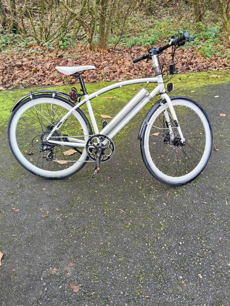 ELECTRISCHE CRUISER. 7 VERSNELLINGEN. (ZIE BESCHRIJVING), Minder dan 47 cm, Ophalen, Staal