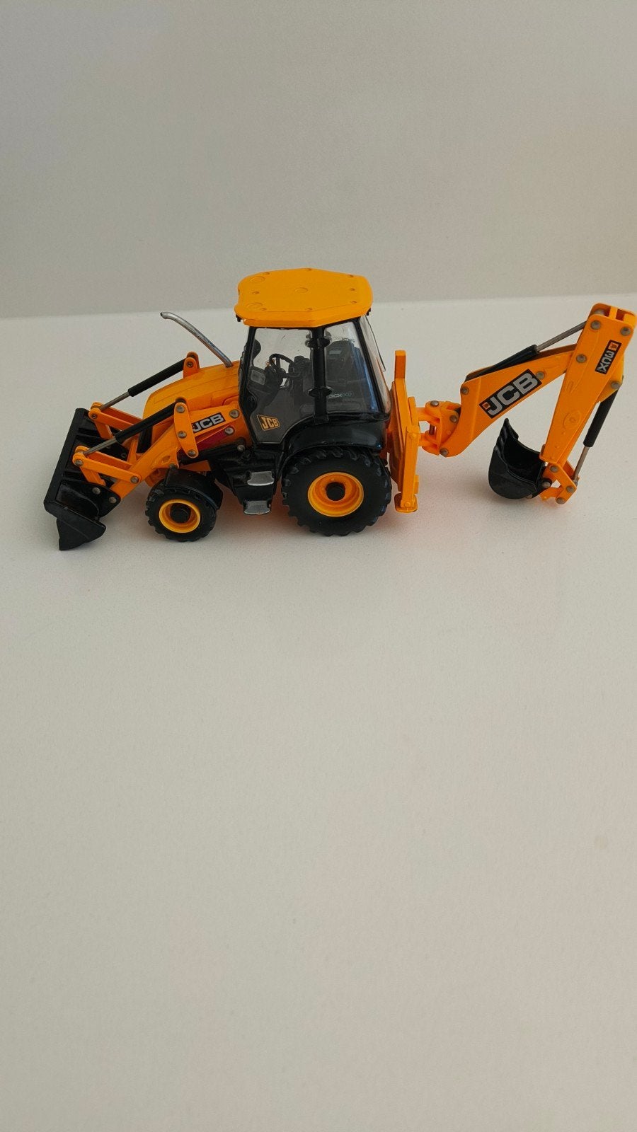 Britains Backhoe 1:32, Hobby en Vrije tijd, Modelauto's | 1:32, Ophalen of Verzenden, Gebruikt, Tractor of Landbouw, Britains