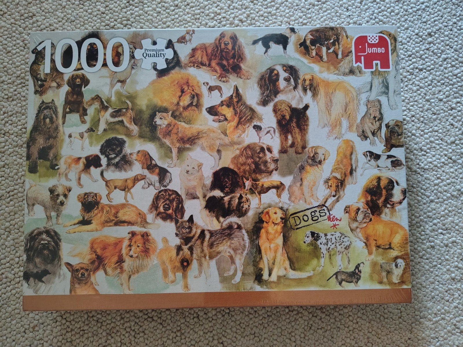 Puzzel 1000 stukjes, Ophalen of Verzenden, Nieuw, Sticker