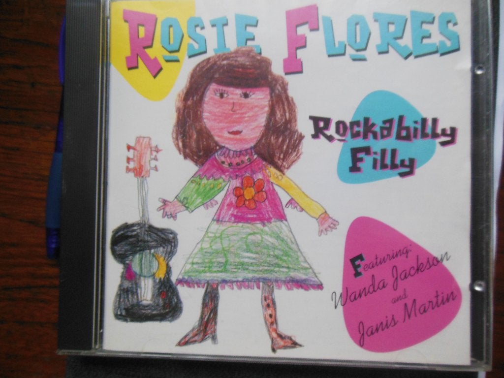 cd rockabilly filly rosie flores wanda jackson janis martin, Ophalen of Verzenden, Zo goed als nieuw, Rock-'n-roll, Overige typen
