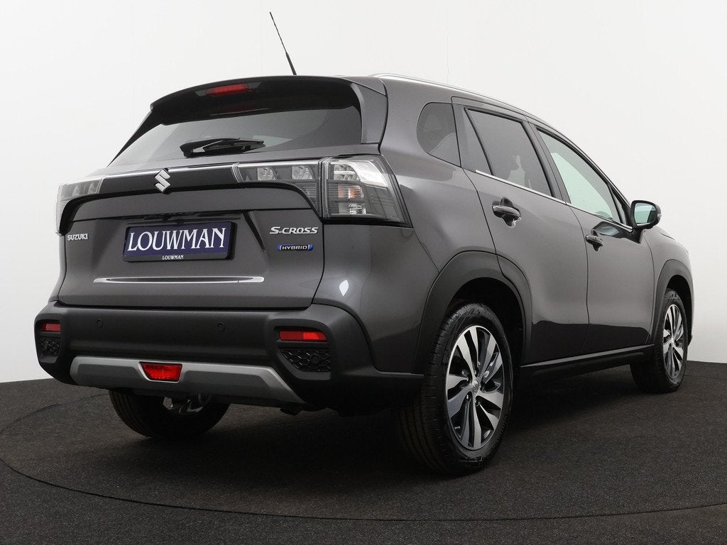 Suzuki S-Cross 1.4 Boosterjet Style Smart Hybrid | Elektrisc, Auto's, Suzuki, Voorwielaandrijving, 12 maanden, 4 cilinders, Leder en Stof