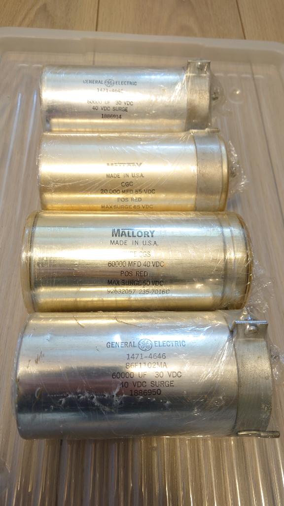 condensator 4 stuks General Electric en Mallory, Ophalen of Verzenden, Gebruikt