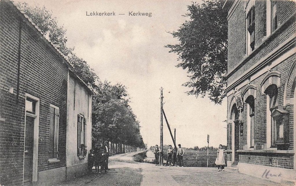 703-198-037 Lekkerkerk Kerkweg, Verzenden, Voor 1920, Zuid-Holland