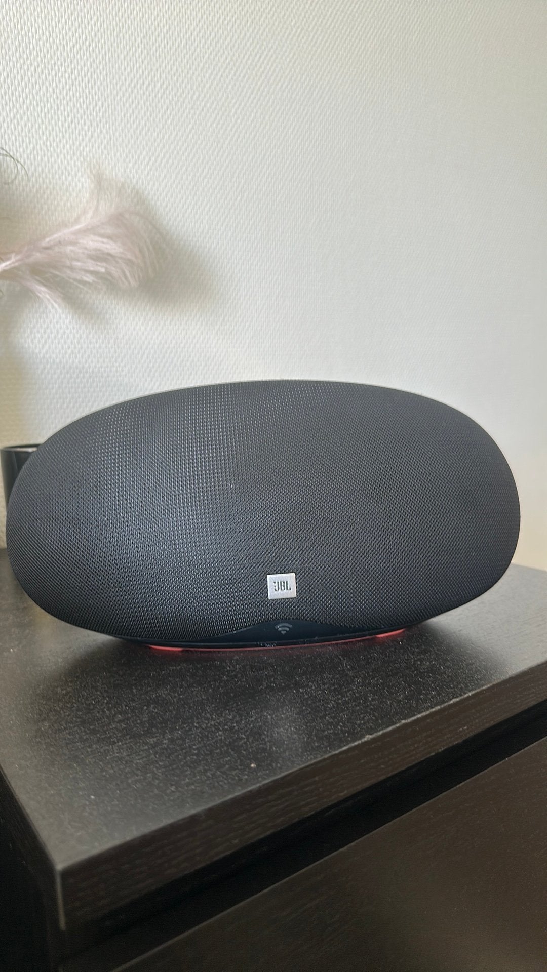 Zwarte JBL Playlist Speaker Chromecast Built in, Audio, Tv en Foto, Luidsprekers, Ophalen, Slimme speaker, JBL, Zo goed als nieuw