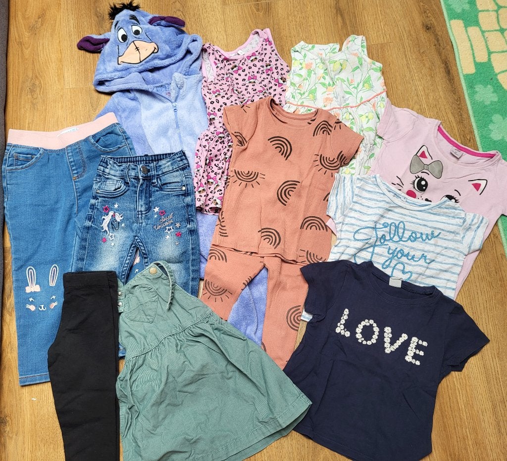 Kledingpakket maat 92, Kinderen en Baby's, Kinderkleding | Maat 92, Meisje, Overige typen, Gebruikt, Diverse merken