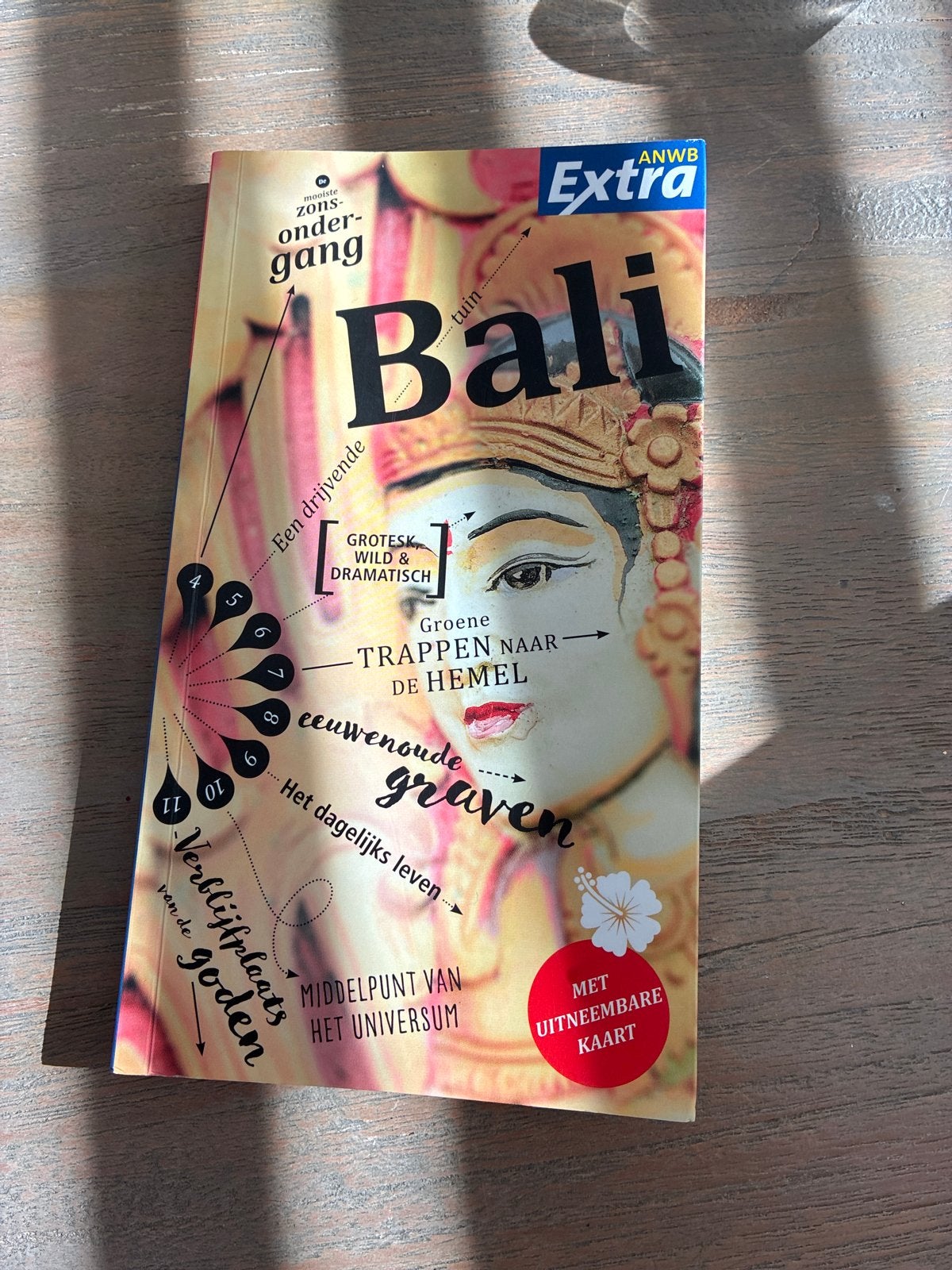 ANWB Extra Reisgids Bali - Met uitneembare kaart, Boeken, Ophalen of Verzenden, Zo goed als nieuw, Reisgids of -boek, ANWB