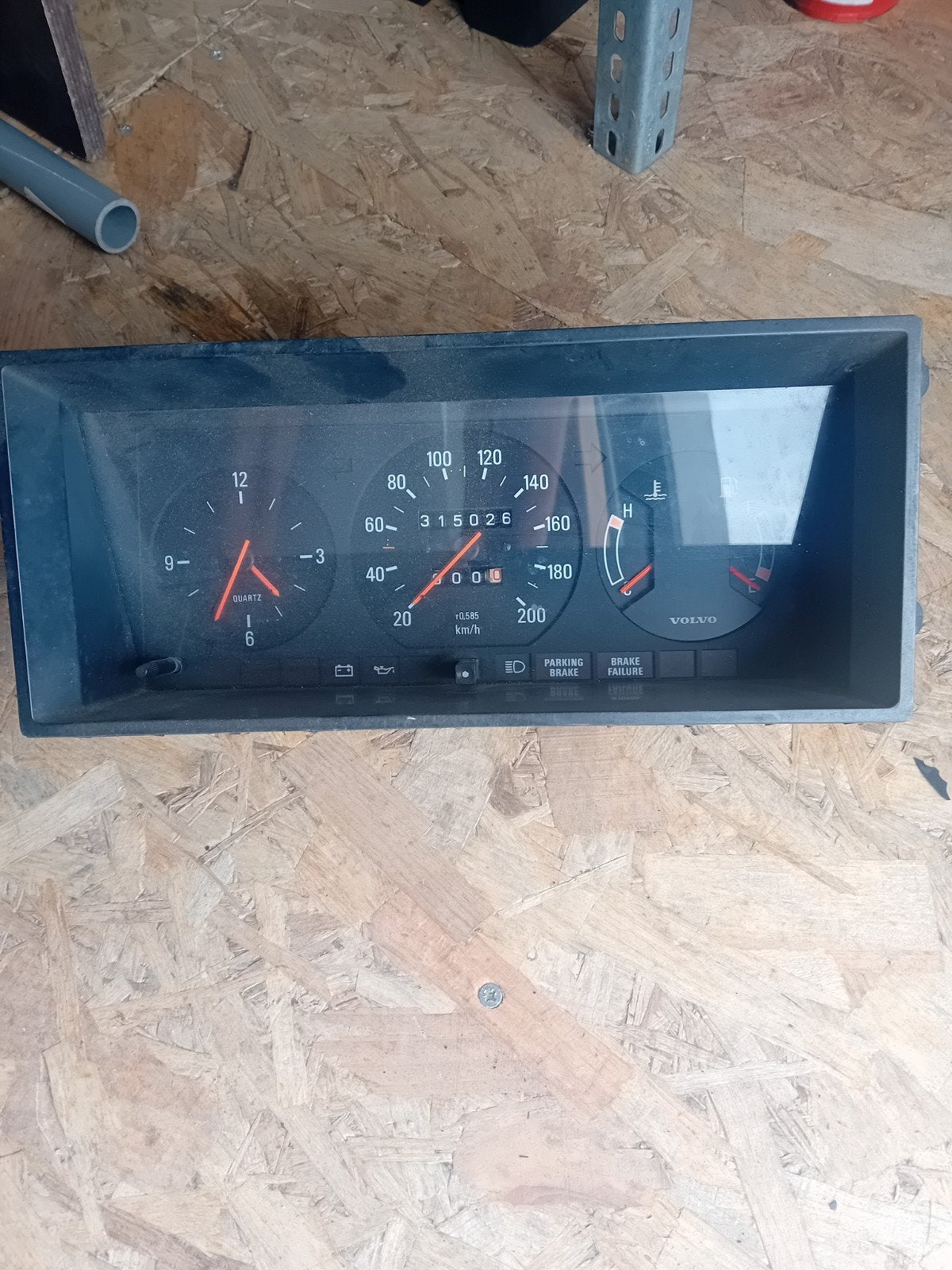 Volvo 240/260 Dashboard Instrumentenpaneel, Auto-onderdelen, Ophalen of Verzenden, Gebruikt, Volvo