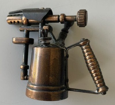 Miniatuur brander van metaal, Ophalen of Verzenden