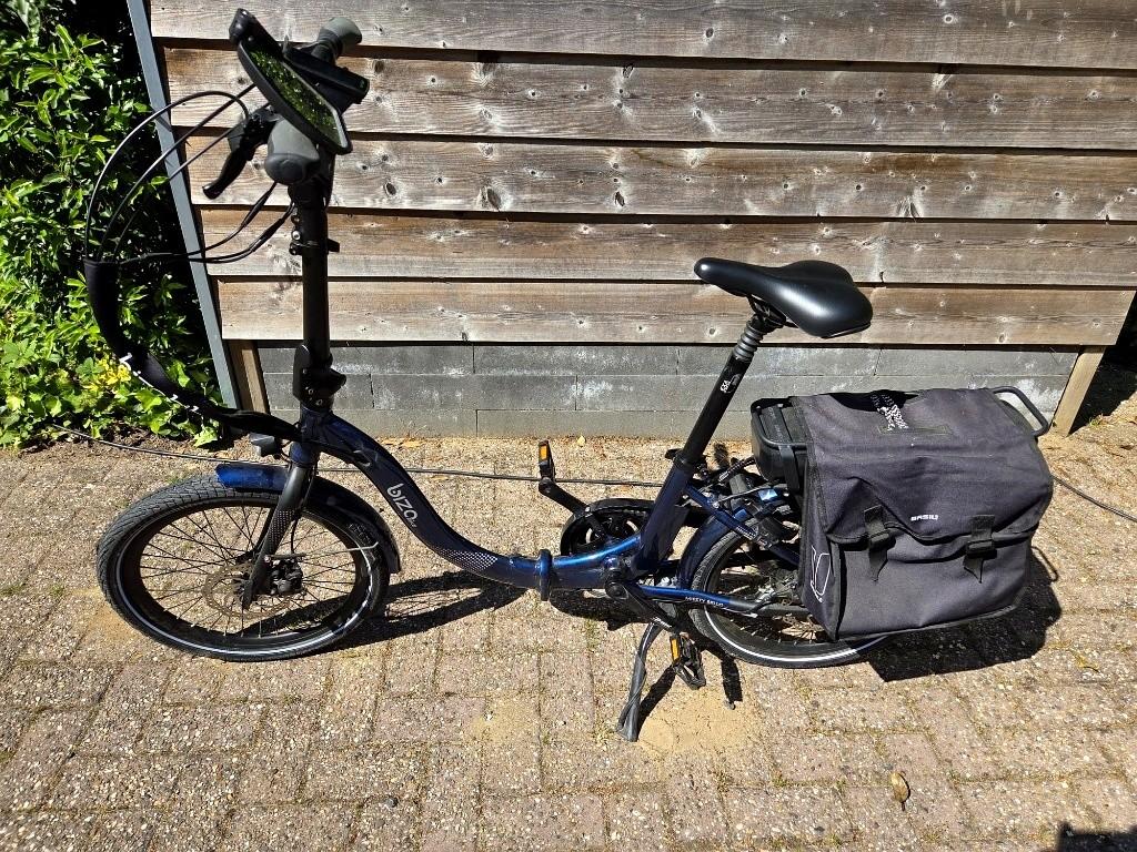 Elektrische vouwfiets - Z.g.a.n. 38 km! Bizo miesty bello 2, Fietsen en Brommers, Fietsen | Vouwfietsen, 20 inch of meer, Versnellingen
