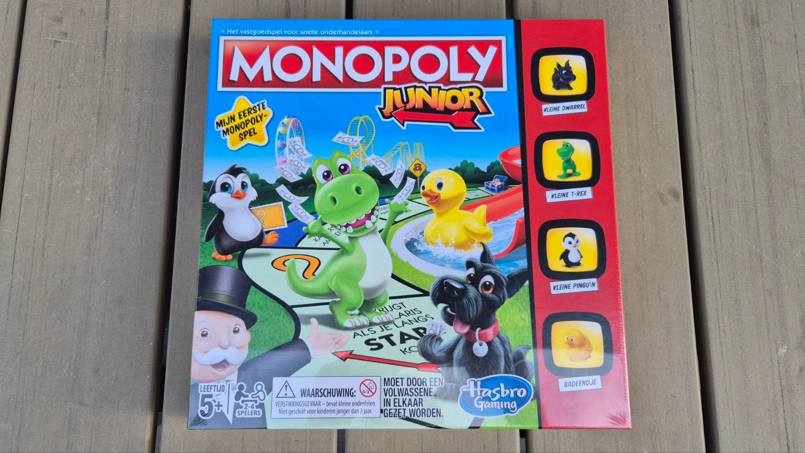 Monopoly Junior - Mijn Eerste Monopoly Spel, Een of twee spelers, Ophalen of Verzenden, Nieuw, Hasbro Gaming