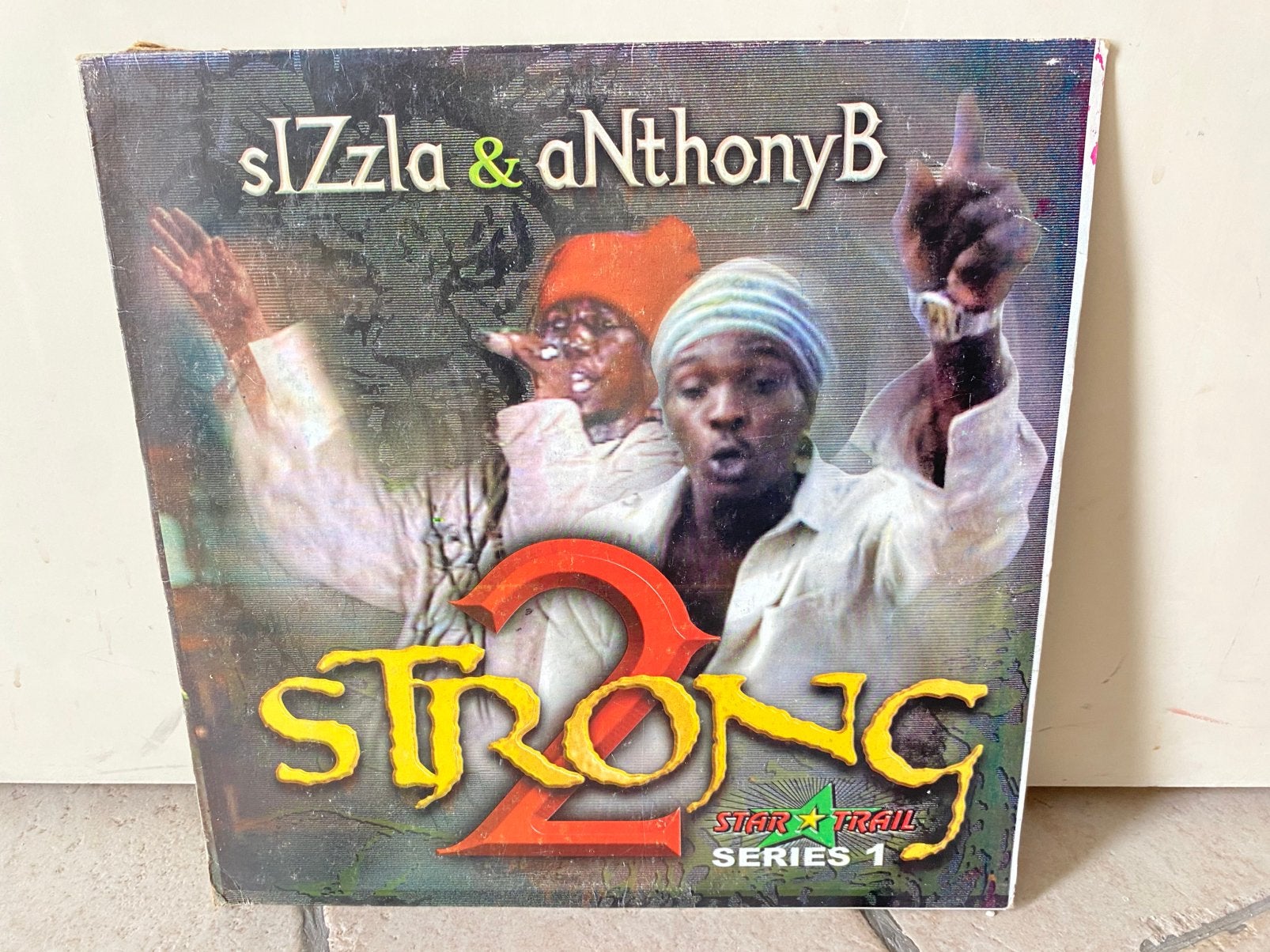 Reggae LP - Sizzla & Anthony B - Star trail, Ophalen of Verzenden, Gebruikt