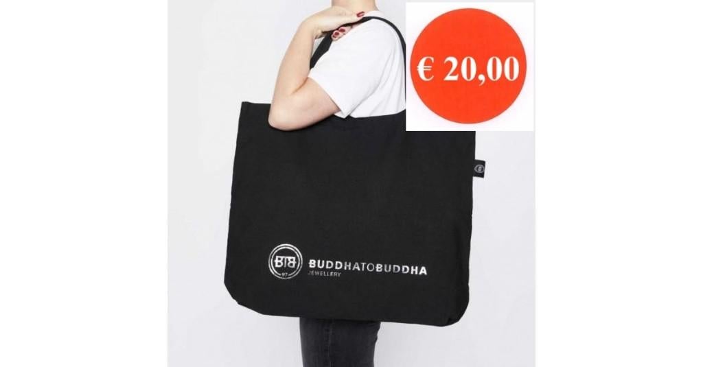 BUDDHA TO BUDDHA SHOPPER MET RITS € 20,00, Ophalen of Verzenden, Nieuw, Zwart, Overige merken
