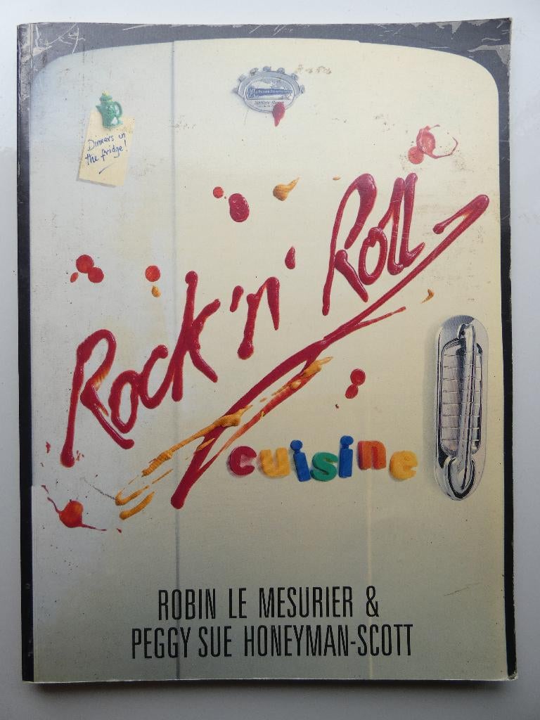 Rock'n'Roll cuisine kookboek Mick Jagger Eric Clapton Zappa, Ophalen of Verzenden, Gelezen, Europa