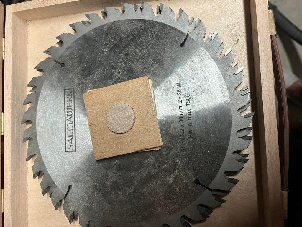 Saemauwerk HM Cirkelzaagbladen (2-delig) 250 mm/Asgat 30 mm, Doe-het-zelf en Verbouw, Gereedschap | Zaagmachines, Overige merken