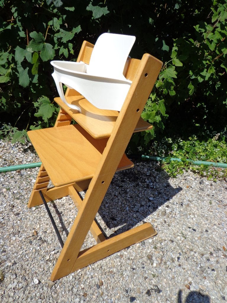 Stokke Trip Trap kinderstoel, Ophalen, Gebruikt, Meegroeistoel, Aanschuifbaar