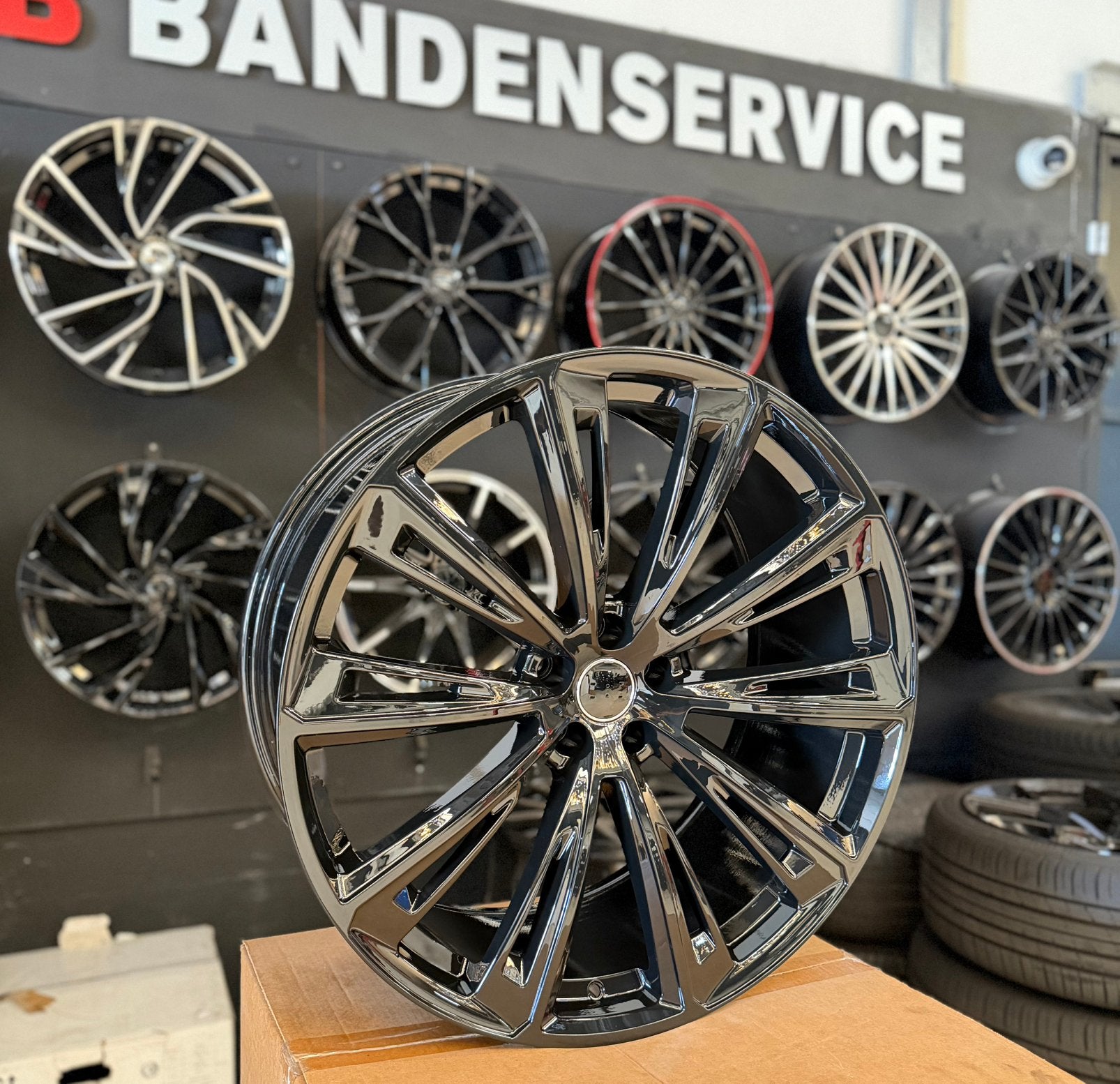 22 23 inch sq8 look velgen nieuw 5x112 Audi q5 q7 q8 e tron, Auto-onderdelen, Velg(en), 285 mm, Nieuw, Overige maten