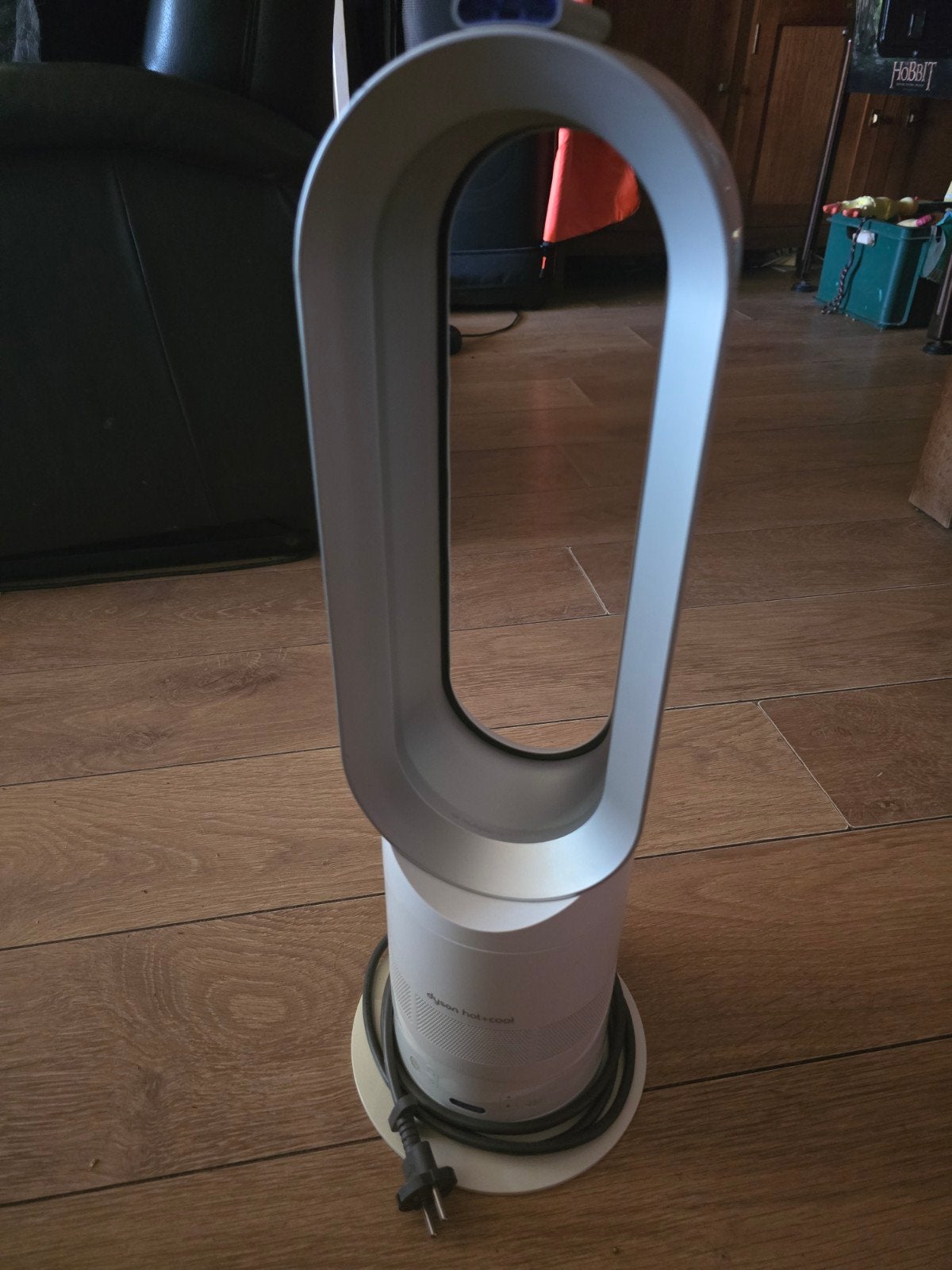Dyson hot + cool ventilator, Ophalen of Verzenden, Ventilator met afstandsbediening, Zo goed als nieuw, Torenventilator