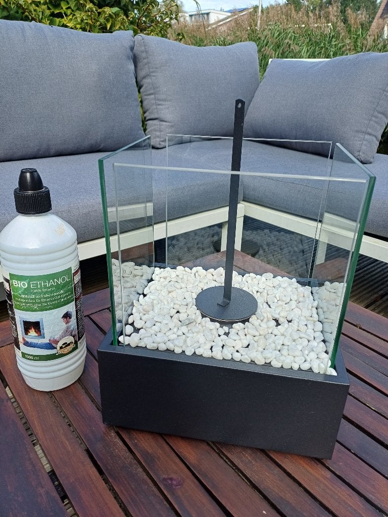 Tafelhaard bio-ethanol, Ophalen, Zo goed als nieuw