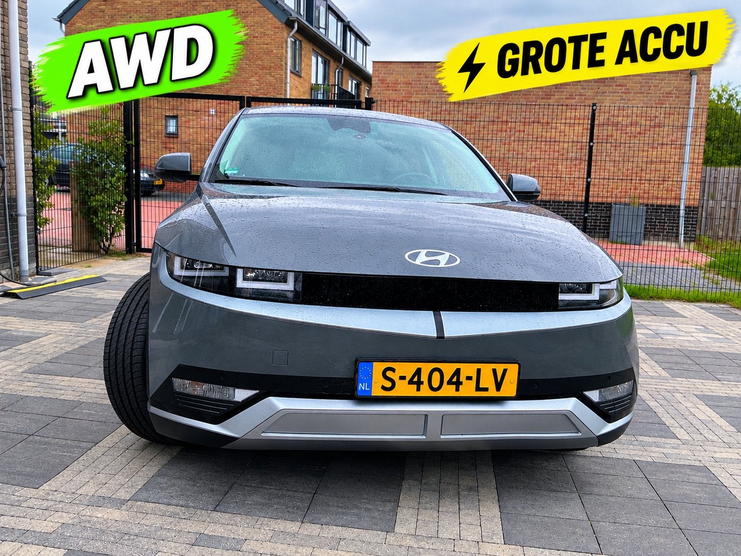 Hyundai IONIQ 5 77,4 kWh 326pk AWD 2023 26802 km TREKHAAK, Auto's, Automaat, Dealer onderhouden, IONIQ 5, 2020 kg