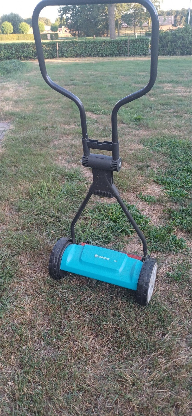 Gardena 330 Handgrasmaaier, Ophalen, Gebruikt, Handgrasmaaier, 30 t/m 39 cm