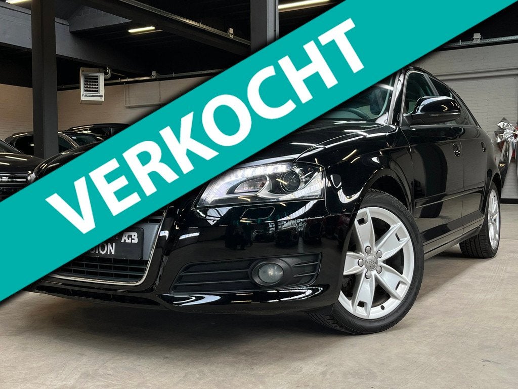 Audi A3 Sportback 1.4 TFSI Ambition 2Eeigenaar/Panorama/Xeno, Auto's, Audi, Voorwielaandrijving, Euro 5, Gebruikt, Zwart