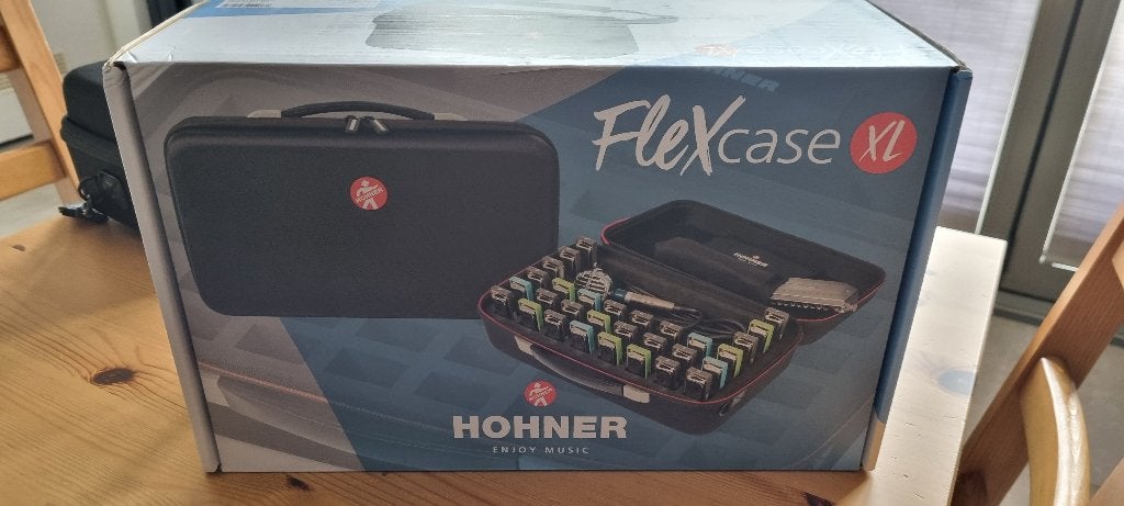 Hohner FlexcaseXL voor 48 harmonicas (zgan/garantie 1.12.28), Muziek en Instrumenten, Ophalen of Verzenden, Zo goed als nieuw
