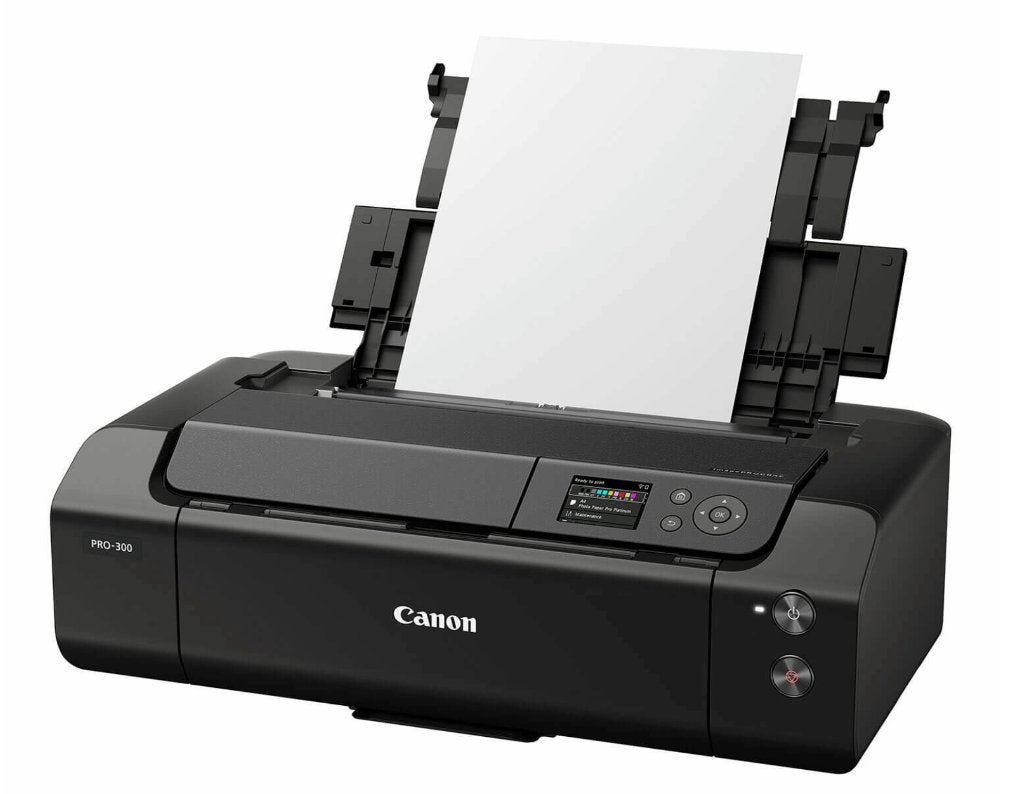 Canon ImagePrograf Pro- 300 A3+, Computers en Software, Printers, Zo goed als nieuw, Fotoprinter, Inkjetprinter, Kleur printen