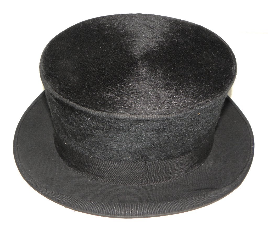 Zwarte hoge hoed The Durable Hat maat 56, Hoed, Ophalen of Verzenden, 57 cm (M, 7⅛ inch) of minder, The Durable Hat