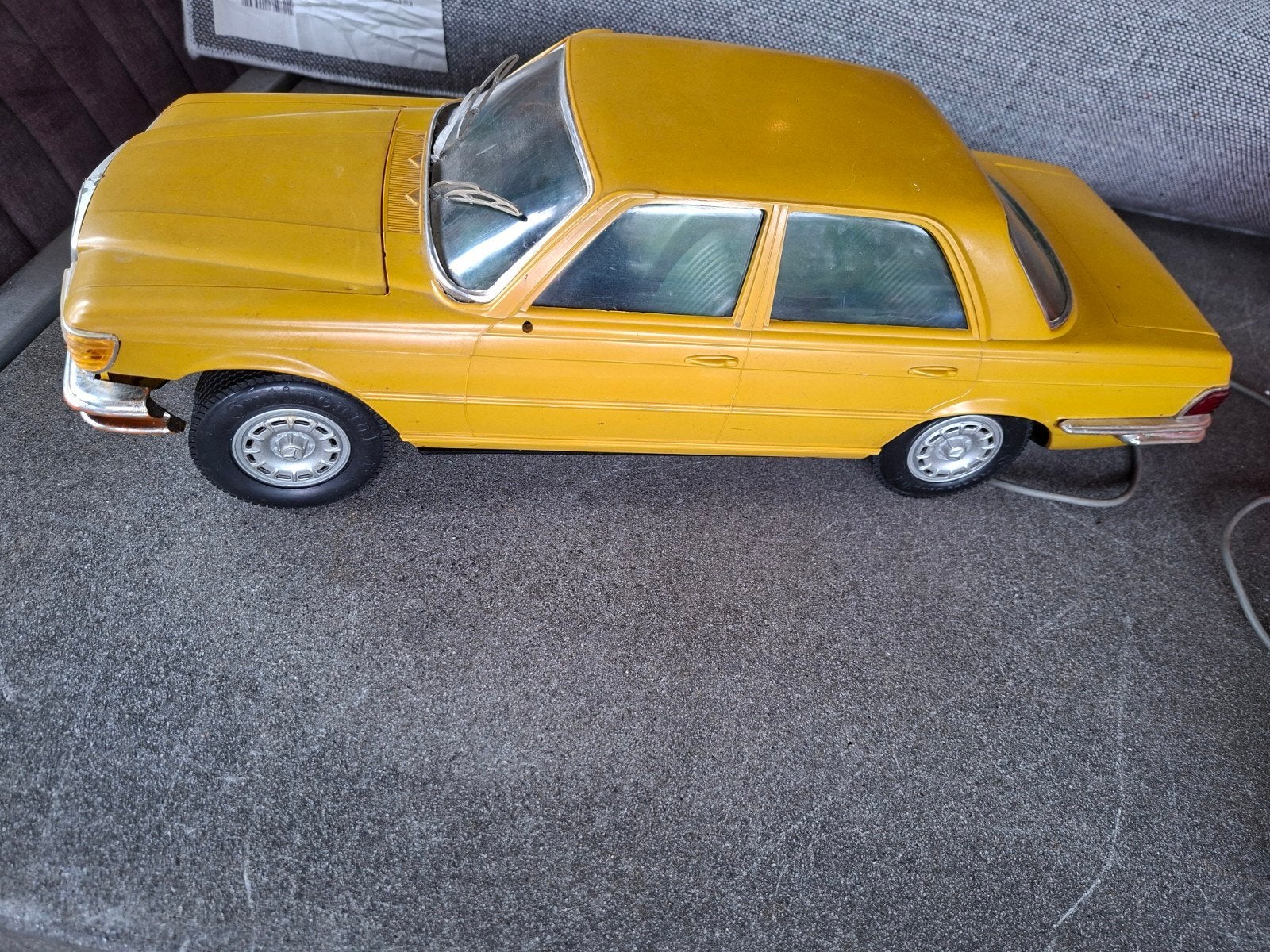 GAMA Mercedes Benz 450 SE W116 Jaren '70 - Vintage Speelgoed, Ophalen of Verzenden, Gebruikt, 1:9 t/m 1:12, Auto