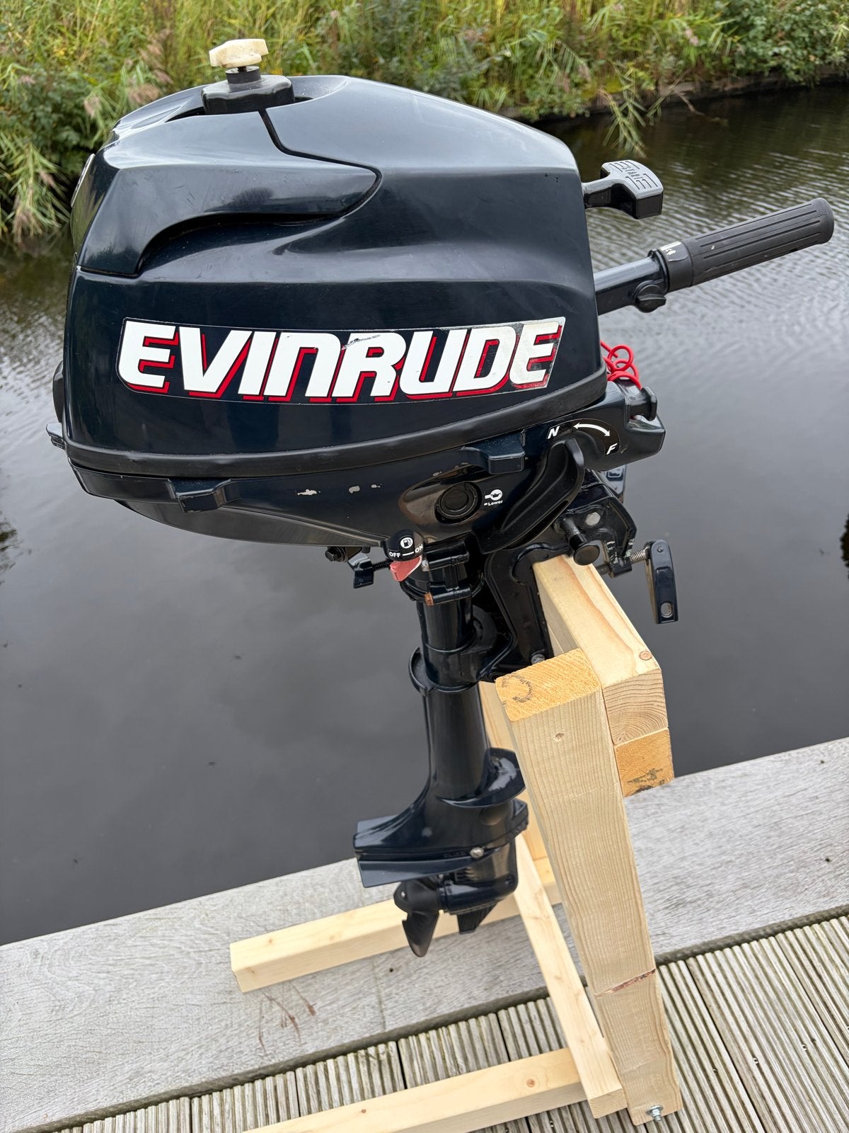 Evinrude 3,5 pk buitenboordmotor - Perfect voor bijboot!