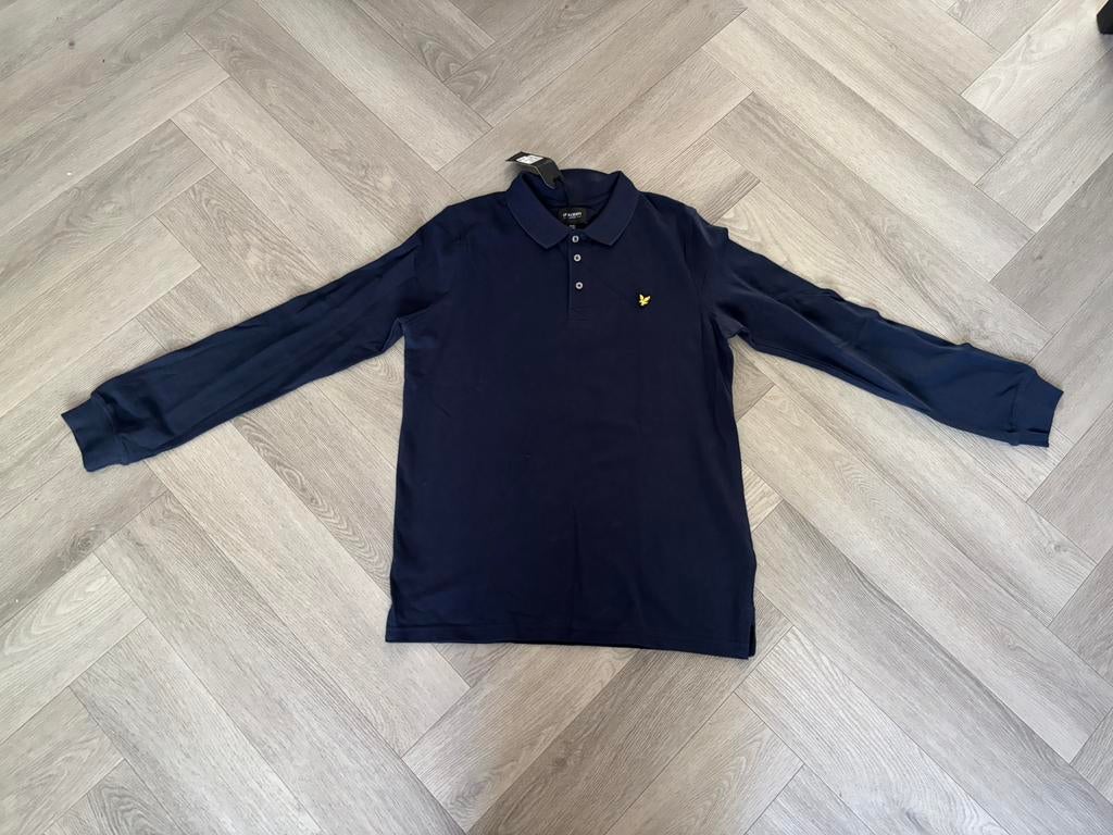 Nieuw polo longsleeve Lyle&Scott maat 15/16jr/ 170, Ophalen of Verzenden, Zo goed als nieuw, Jongen, Shirt of Longsleeve