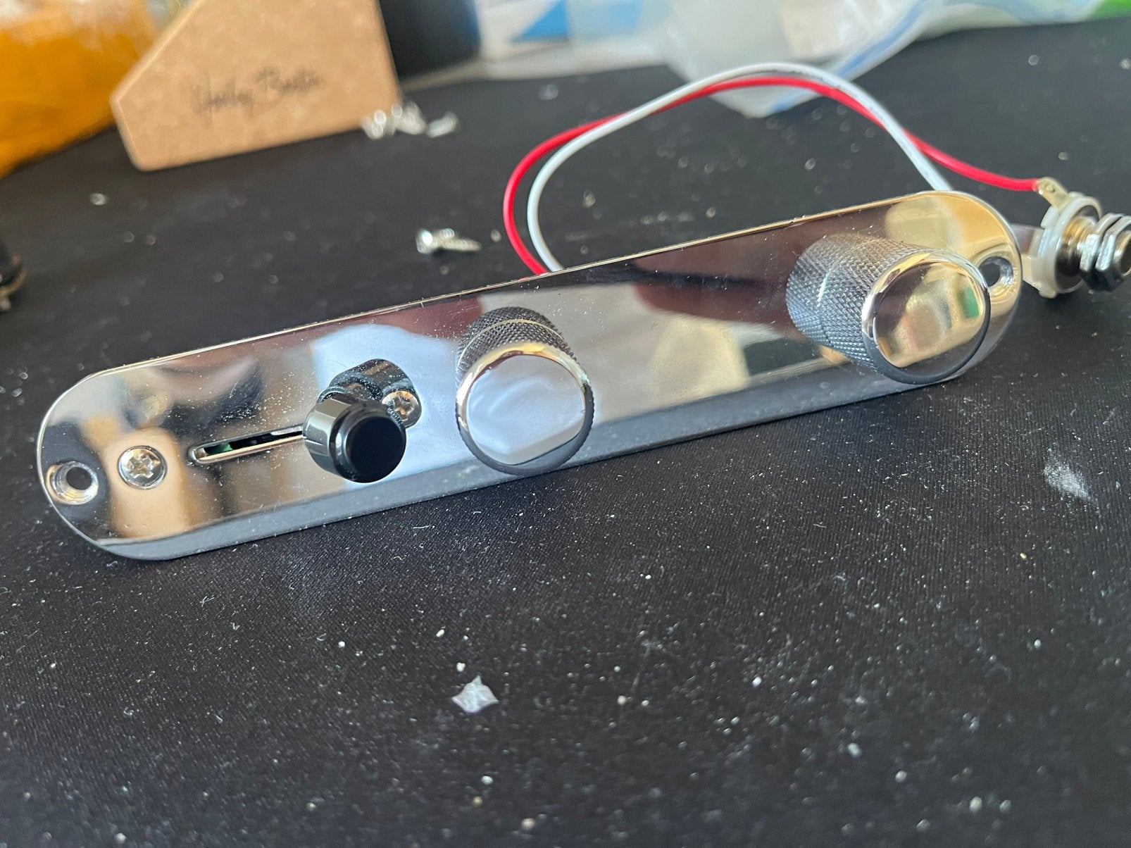 Squier Telecaster control plate