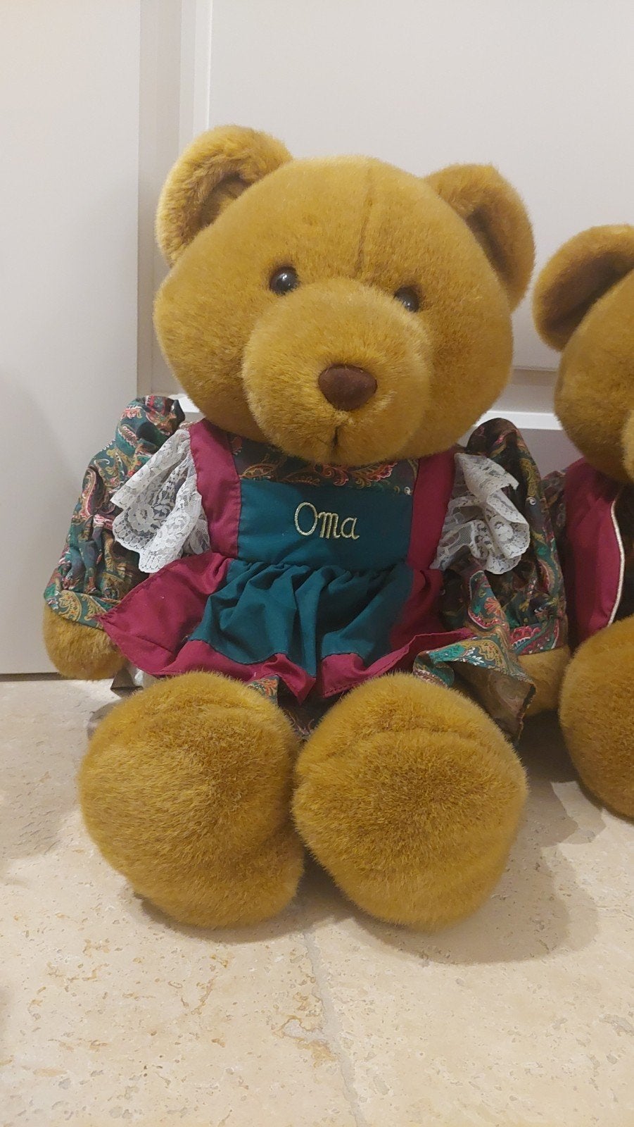Knuffelberen Oma en Opa - Set van 2, Ophalen, Overige merken, Overige karakters, Beer