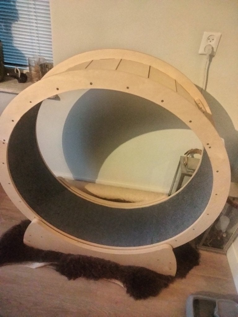 Loopwiel kat, Dieren en Toebehoren, Katten-accessoires, Ophalen, Zo goed als nieuw